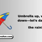best umbrella captions and quotes