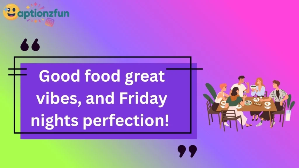 Friday Night Dinner Captions